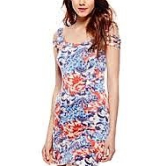 Free People Cold Shoulder Knit Bodycon Dress - Picture 3 of 8